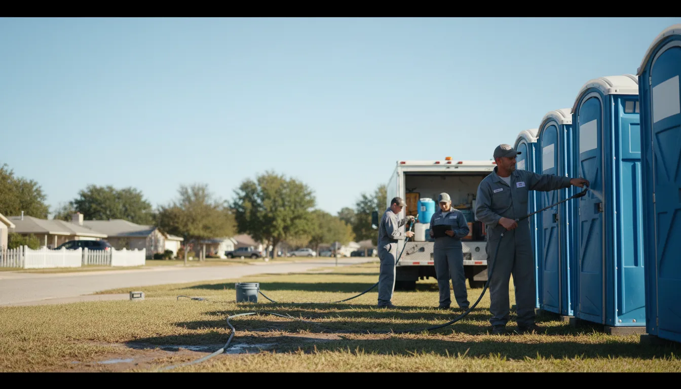 Long-Term Portable Toilet Rental in Garnavillo, IA near me